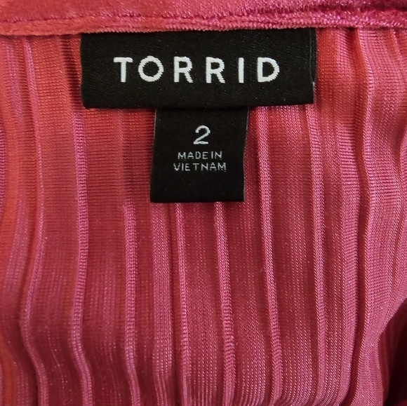 TORRID Red Halter Goddess Tank size 2x - Picture 7 of 7